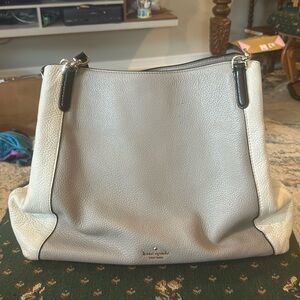 Kate spade three compartment super closure in center magnetic closure overall